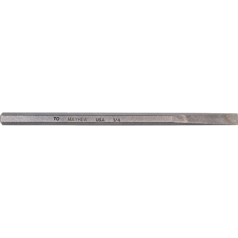 Mayhew Tools 1/4 In. x 4-1/2 In. Cold Chisel