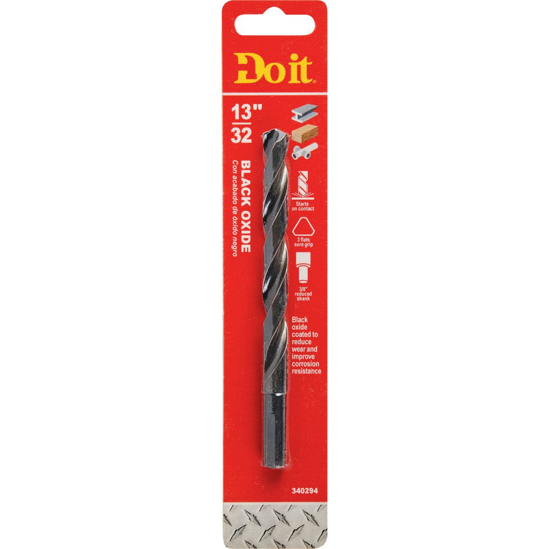 Do it 13/32 In. Black Oxide Drill Bit