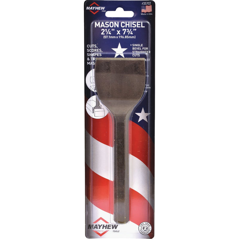 Mayhew Tools 2-1/4 In. x 7-3/4 In. Mason Chisel