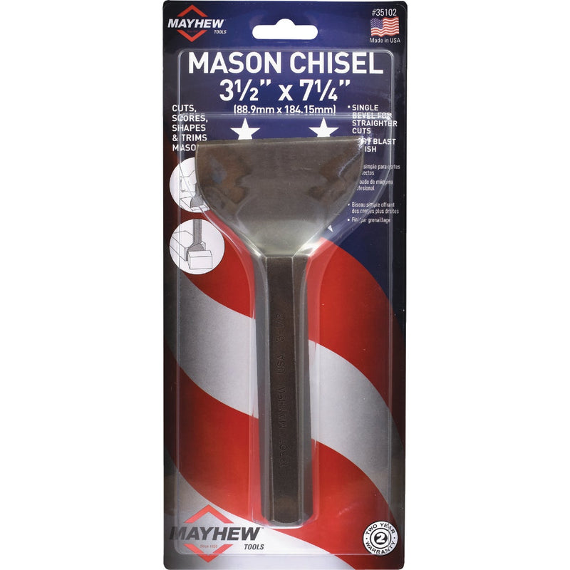 Mayhew Tools 3 In. x 7-1/4 Brick Set Chisel