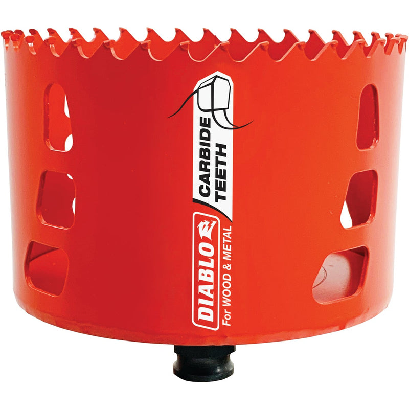 Diablo 4 In. Carbide-Tipped Hole Saw