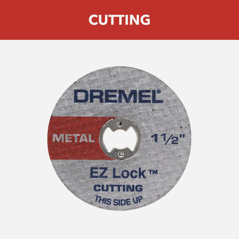 Dremel 1-1/2 In. EZ Lock Metal Cut-Off Wheel (12-Pack)