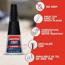 LOCTITE 0.18 Oz. Liquid Super Glue with Longneck Bottle