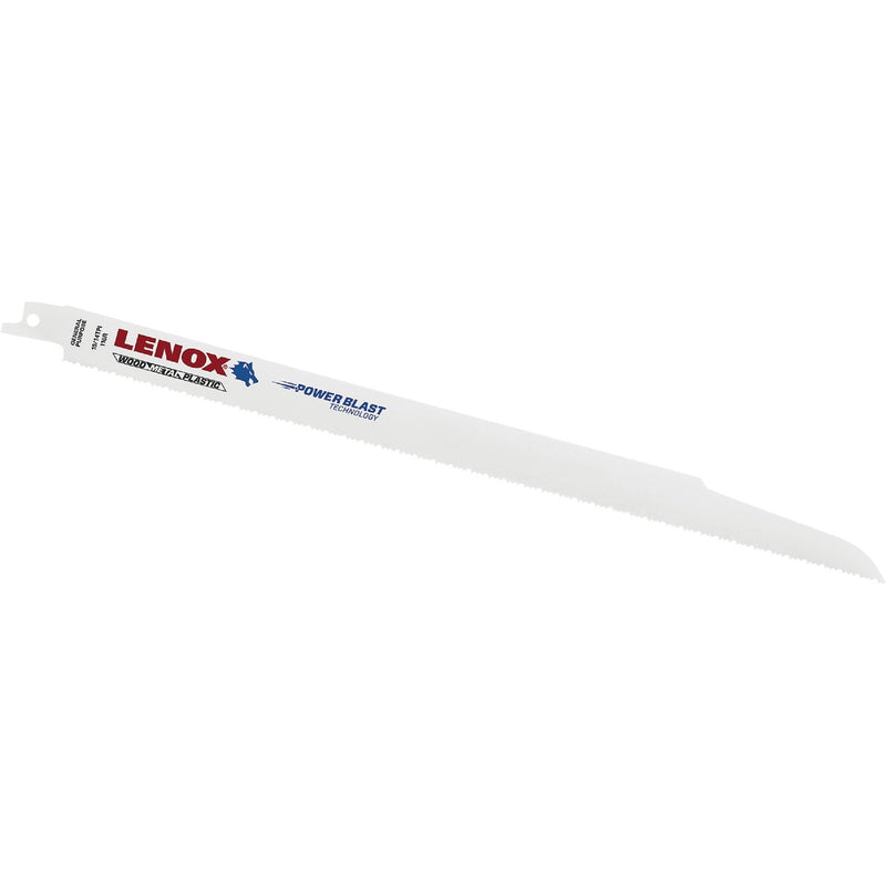 Lenox 12 In. 10 TPI Wood/Metal Reciprocating Saw Blade