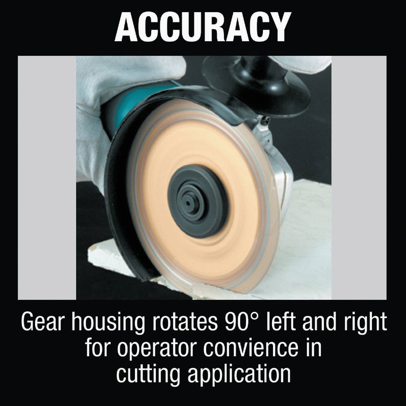 Makita 4-1/2 In. 7.5-Amp Angle Grinder with Lock-On