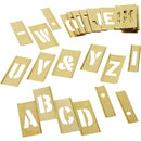 CH Hanson 2 In. Letter Stencil Set (32 Piece)
