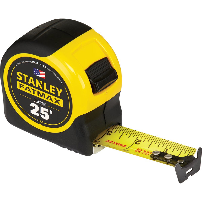 Stanley FatMax 25 Ft. Classic Tape Measure with 11 Ft. Standout