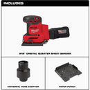 Milwaukee M18 Orbital 1/4 Sheet Variable Speed Cordless Sander (Tool Only)