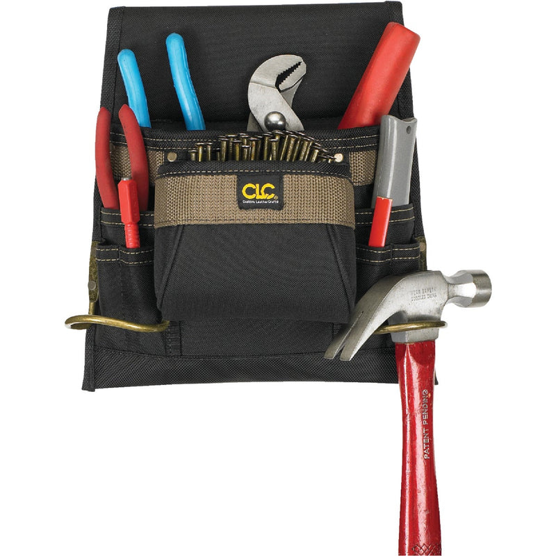 CLC 8-Pocket Polyester Nail & Tool Bag