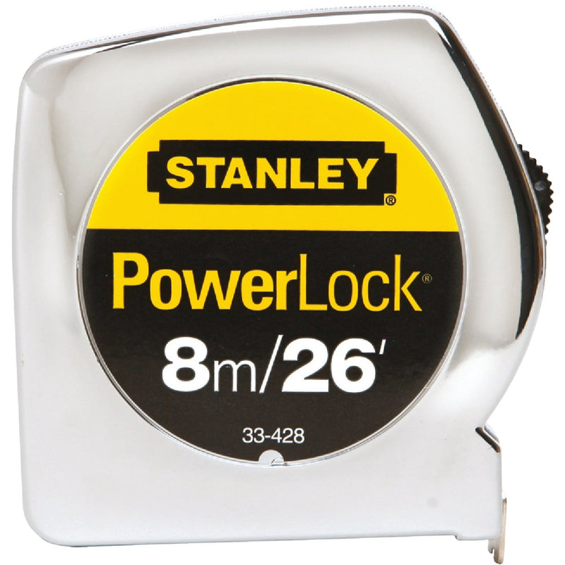 Stanley PowerLock 8m/26 Ft. Classic Tape Measure