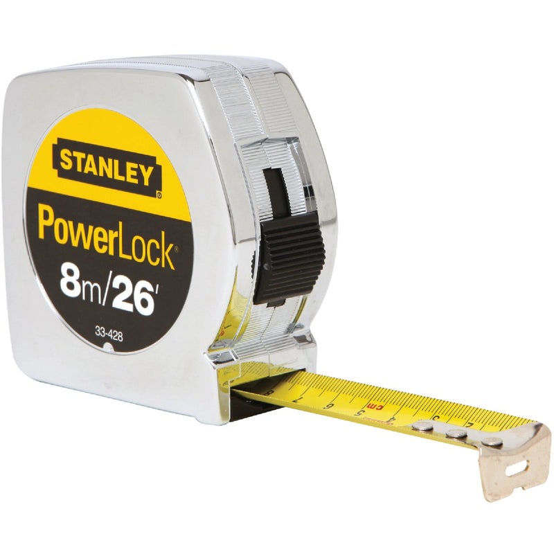 Stanley PowerLock 8m/26 Ft. Classic Tape Measure