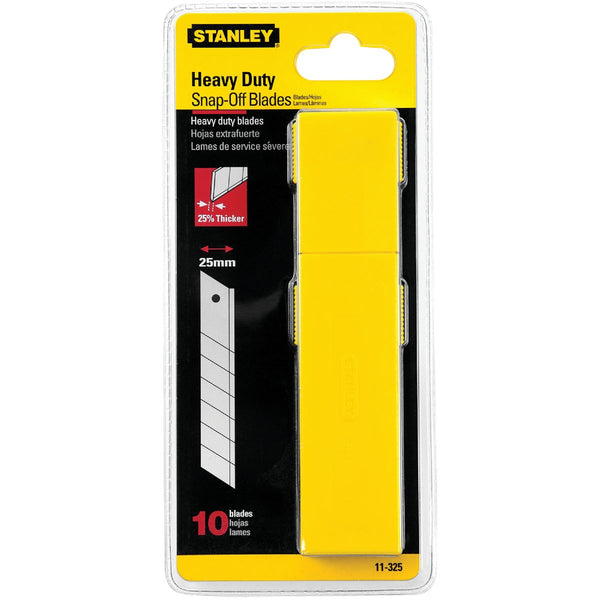 Stanley QuickPoint 25mm 7-Point Snap-Off Knife Blade (10-Pack)