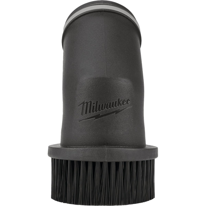 Milwaukee 1-7/8 In. Black Plastic Round Vacuum Brush