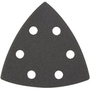 Milwaukee OPEN-LOK 3-1/2 In. 180 Grit Triangle Sandpaper (6-Pack)