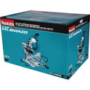 Makita 18 Volt LXT Lithium-Ion Brushless 10 In. Dual-Bevel Sliding Compound Cordless Miter Saw Kit with Laser