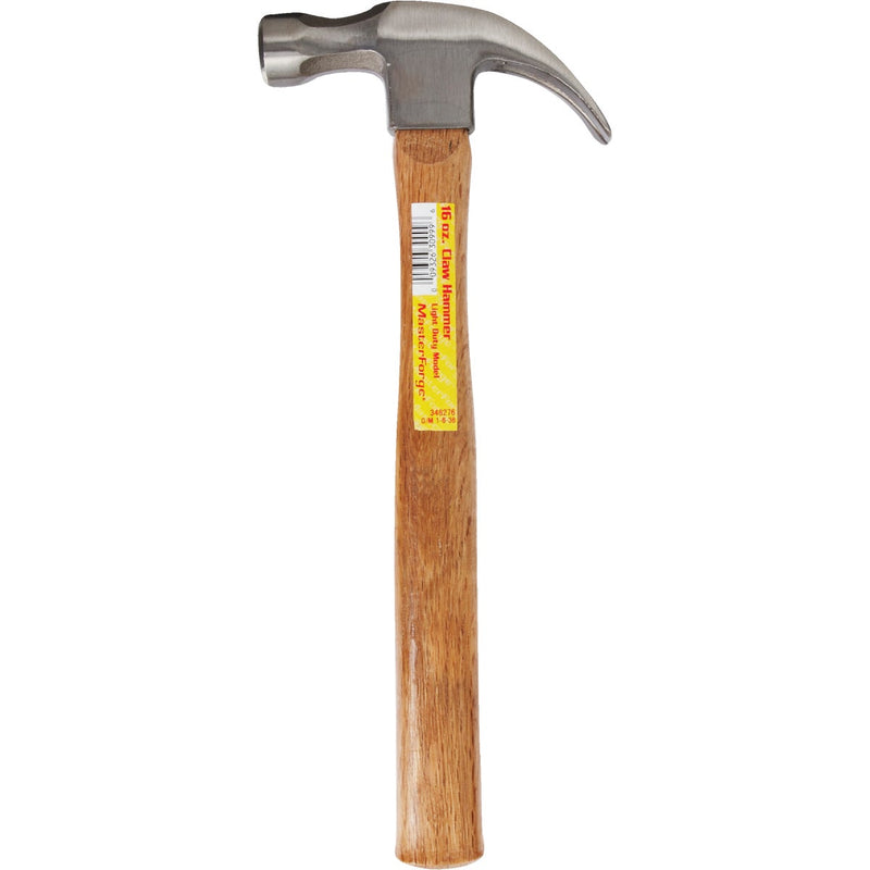 Do it 16 Oz. Smooth-Face Curved Claw Hammer with Hardwood Handle