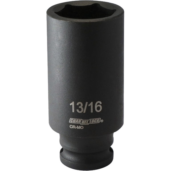 Channellock 3/8 In. Drive 13/16 In. 6-Point Deep Standard Impact Socket