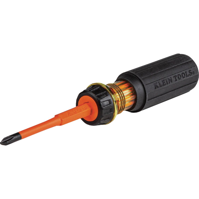 Klein 2-in-1 Flip-Blade Insulated Multi-Bit Screwdriver