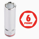 Channellock Standard 1/4 In. Drive 6-Point Shallow Socket Set (10-Piece)