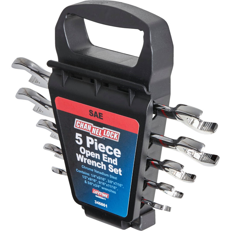 Channellock Standard Open End Wrench Set (5-Piece)