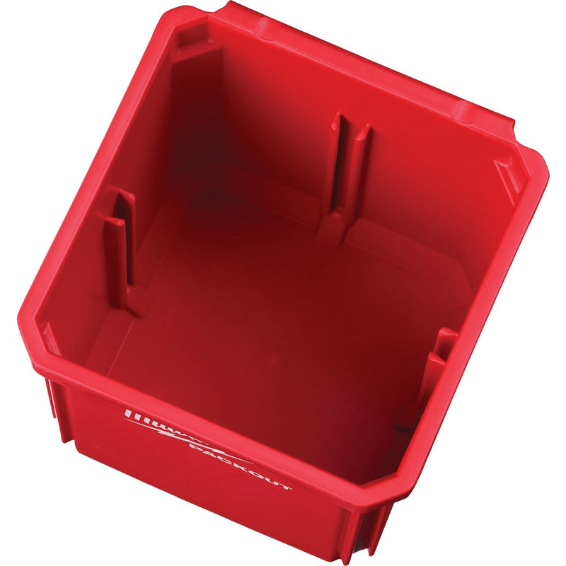 Milwaukee PACKOUT Plastic Red Bin Set (2-Pack)