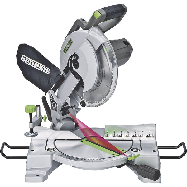 Genesis 10 In. 15-Amp Compound Miter Saw with Laser Guide