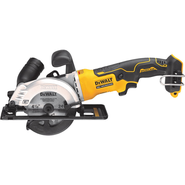 DEWALT ATOMIC 20V MAX Brushless 4-1/2 In. Compact Cordless Circular Saw (Tool Only)