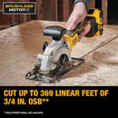 DEWALT ATOMIC 20V MAX Brushless 4-1/2 In. Compact Cordless Circular Saw (Tool Only)