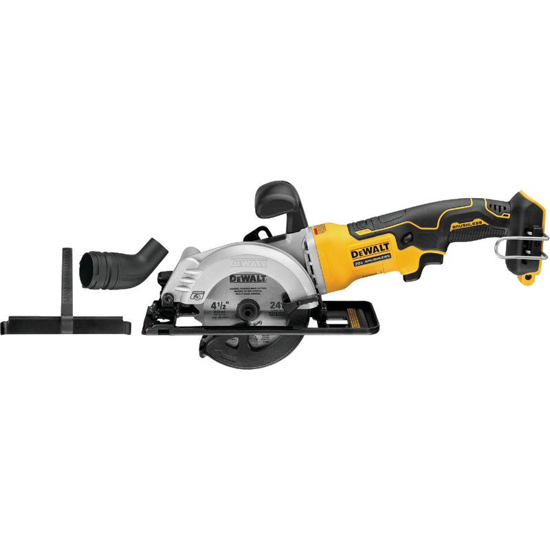 DEWALT ATOMIC 20V MAX Brushless 4-1/2 In. Compact Cordless Circular Saw (Tool Only)