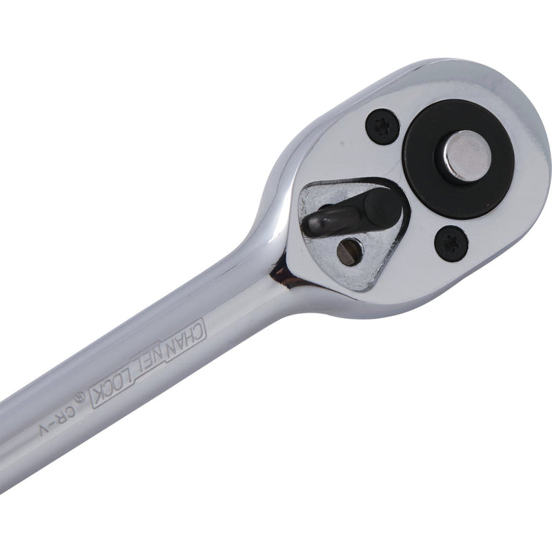 Channellock 3/8 In. Drive 72-Tooth Quick Release Ratchet