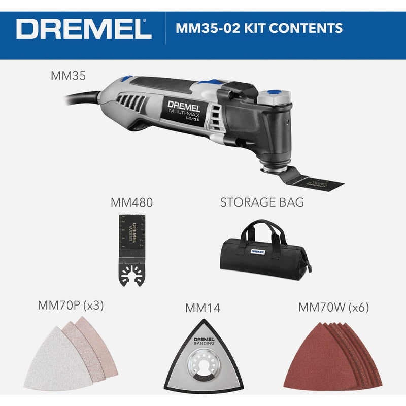 Dremel Multi-Max 3.5-Amp Oscillating Tool Kit