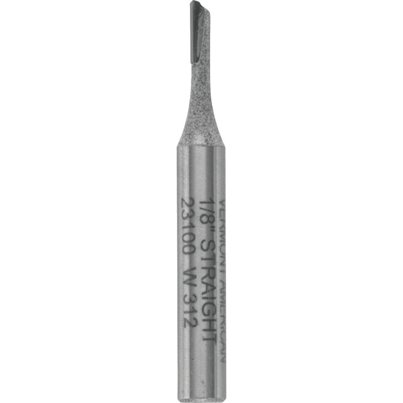 Vermont American Carbide Tip 1/8 In. Straight Bit
