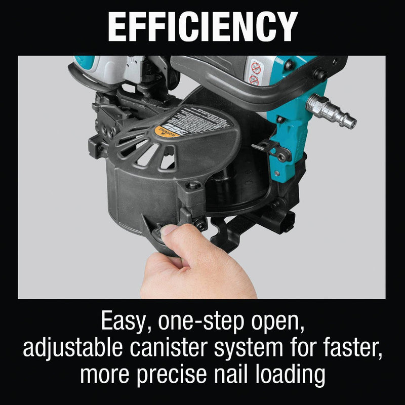 Makita Straight 1-3/4 In. Coil Roofing Nailer