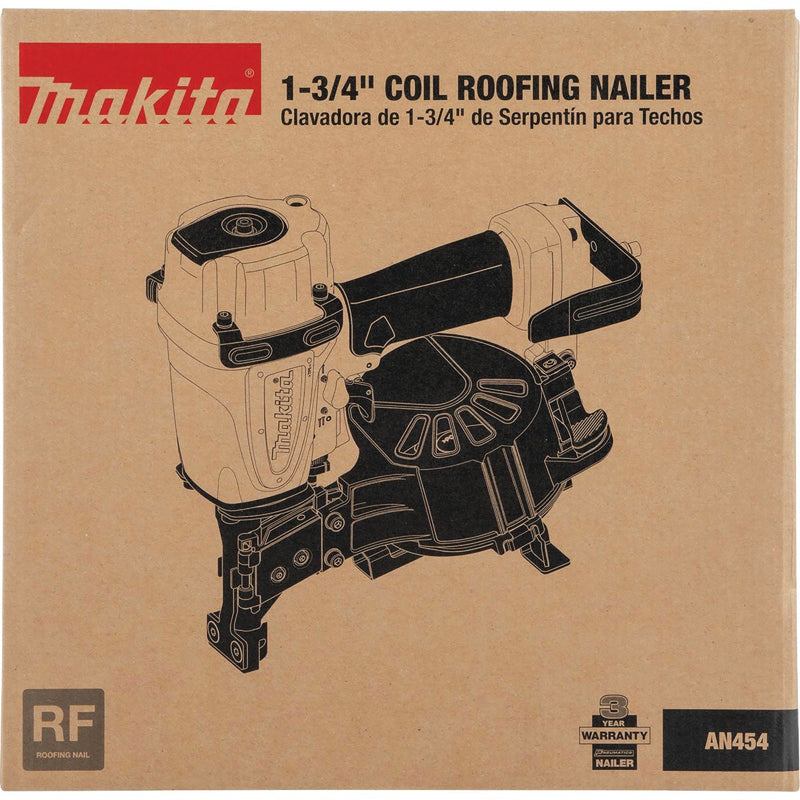 Makita Straight 1-3/4 In. Coil Roofing Nailer