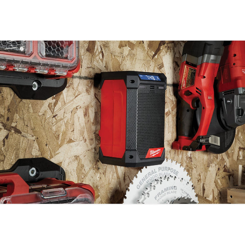 Milwaukee M12 12 Volt Lithium-Ion Cordless Jobsite Radio + Charger