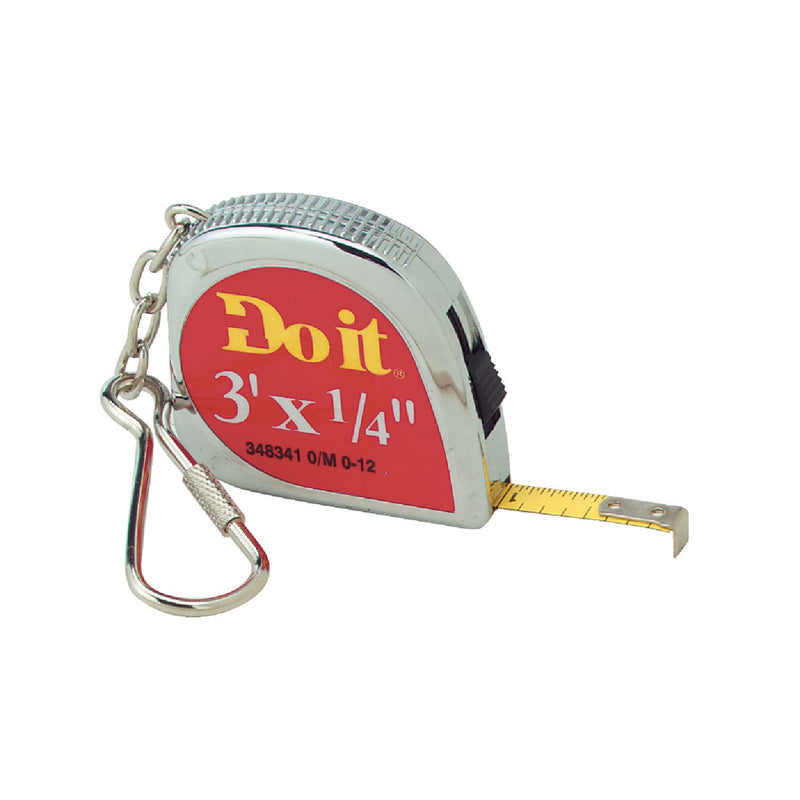 Do it 3 Ft. Key Ring Tape Measure