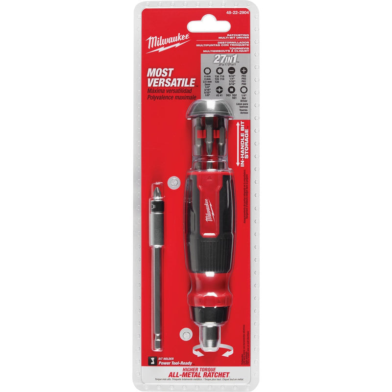 Milwaukee 27-in-1 Multi-Bit Ratcheting Screwdriver