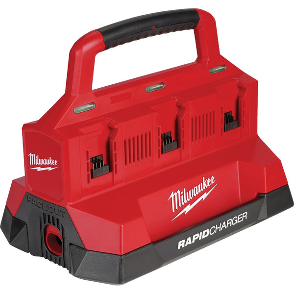 Milwaukee M18 PACKOUT 18-Volt 6-Port Rapid Battery Charger