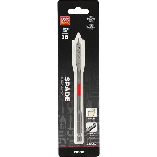 Do it Best 5/16 In. x 6-1/4 In. Spade Bit