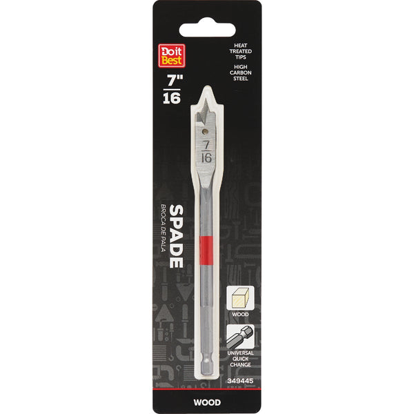 Do it Best 7/16 In. x 6-1/4 In. Spade Bit