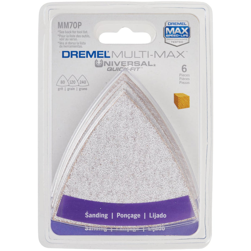 Dremel Multi Max Paint Removal 240/120/60-Grit Sandpaper Assortment (6-Pack)