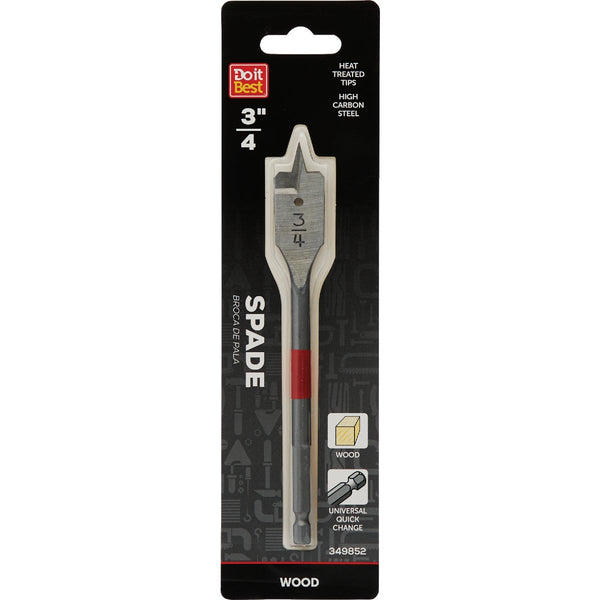 Do it Best 3/4 In. x 6-1/4 In. Spade Bit