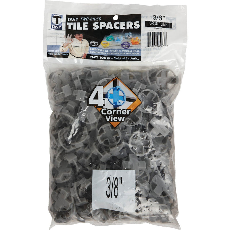 Marshalltown 3/8 In. Gray Tavy Tile Spacers (100-Pack)