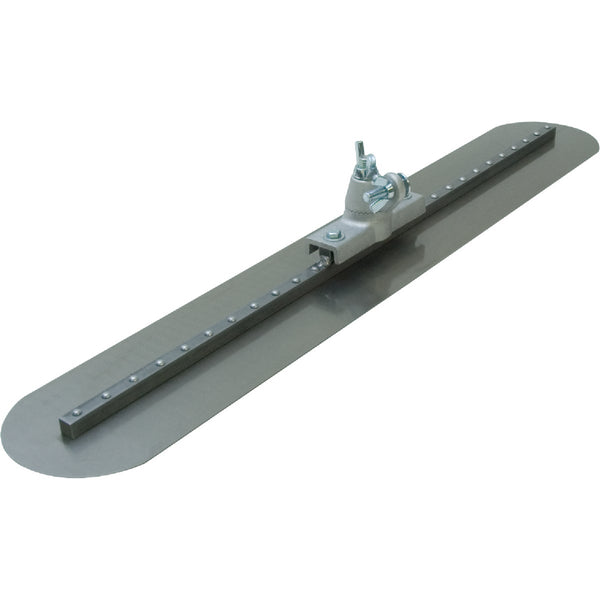 QLT 5 In. x 36 In. Round End Fresno Finishing Trowel with Bull Float Bracket Handle