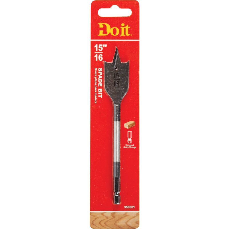 Do it 15/16 In. x 6-1/4 In. Spade Bit