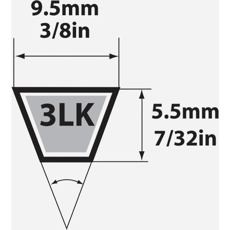 Mitsuboshi Super KB 3L Type, 3/8 In. x 30 In.