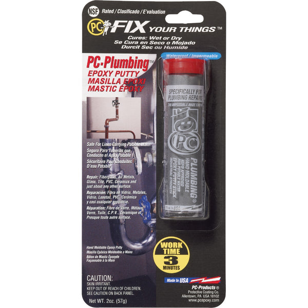 PC-Plumbing 2 Oz. Gray Epoxy Putty