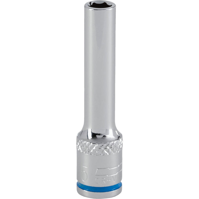 Channellock 1/4 In. Drive 5 mm 6-Point Deep Metric Socket