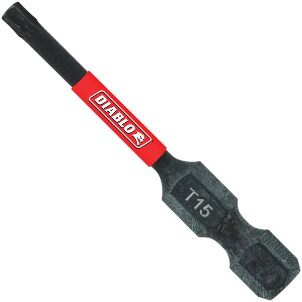 Diablo T15 TORX 2 In. Power Impact Screwdriver Bit