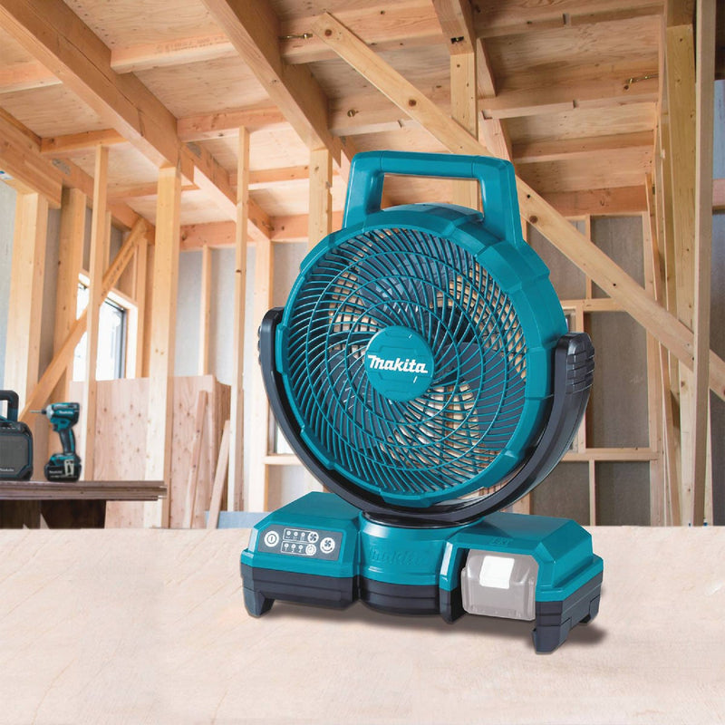 Makita 18 Volt LXT Lithium-Ion 9-1/4 In. Cordless Jobsite Fan (Tool Only)